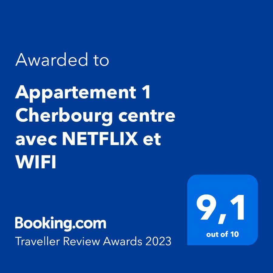 Appartement 1 Cherbourg Centre Avec Netflix Et Wifi Ngoại thất bức ảnh
